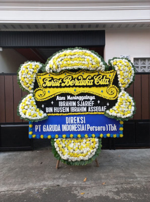 Papan Bunga Duka di Suralaga