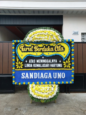 Papan Bunga Duka di Suralaga